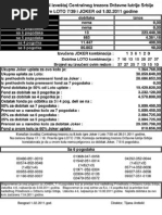 Izvestaj Za 83 Kolo Loto