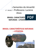 Brasil Caracteristicas Naturais Litosfera