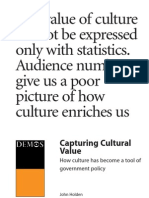 Holden, J. (2004). Capturing Cultural Value