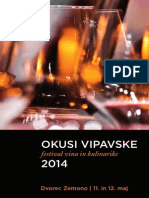 Okusi Vipavske 2014 - FESTIVALSKI KATALOG
