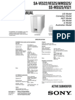 Sony-SAVE522 - 525 Actsub PDF