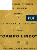 La Pérgola de Las Flores - Campo Lindo - Partitura PDF