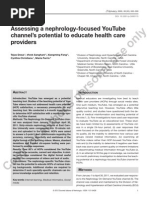 Download Nephrology videos on YouTube by Nephrology On-Demand SN222328632 doc pdf