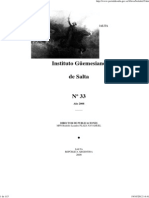 Boletín #33 Del Instituto Güemesiano de Salta