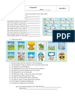 N: - D - / - / - Inglês 5º: Worksheet OME ATA