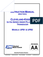 Nstruction Anual: U S U P B T M: Upb1 & Upb2
