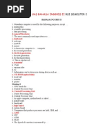 Download Contoh Soal Uas Bahasa Inggris II Bsi Semester 2 by StefaniBella SN222335568 doc pdf