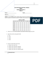 PKSR Matematik Tahun 3 Kertas 1