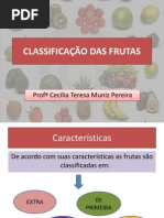 Classificação Das Frutas