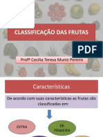Classificação Das Frutas