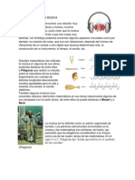 Matematicas en La Musica