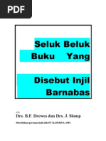 Download Seluk Beluk Buku Yang Disebut Injil Barnabas by alfapejaten SN22234867 doc pdf