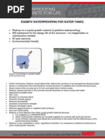 Radmyx for Water Tanks