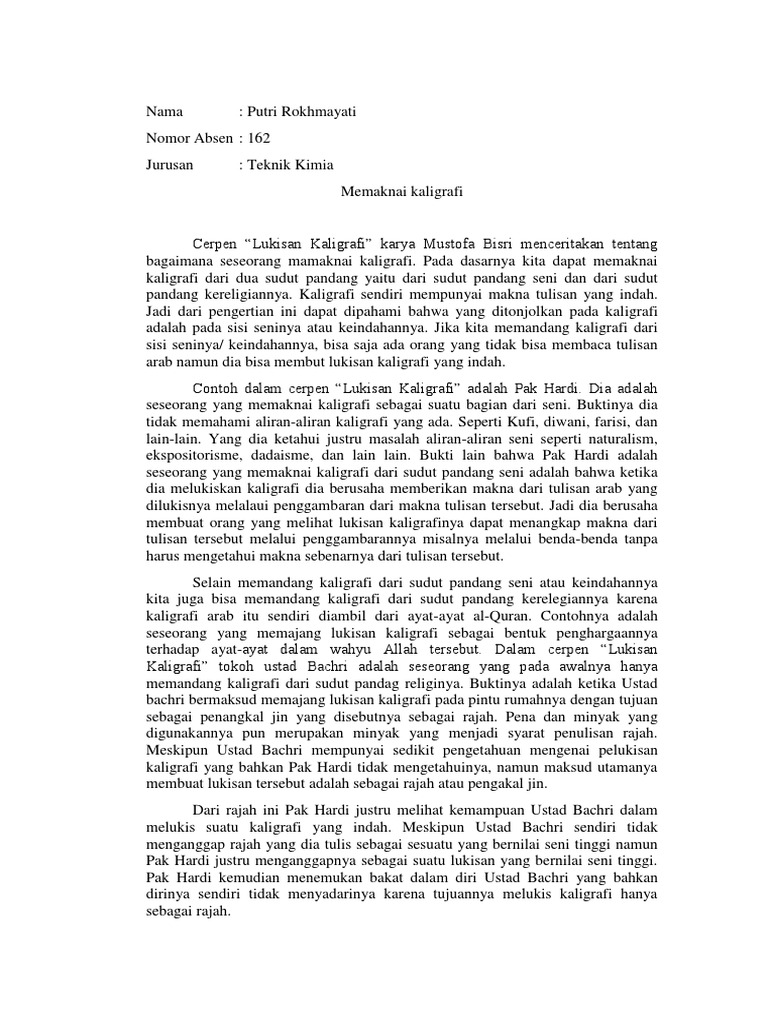 Esai Putri Rokhmayati Teknik