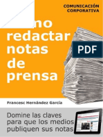 220412564 Como Redactar Notas de Prensa