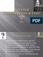 William Shakespeares Life