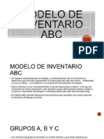 Modelo de Inventario ABC