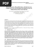 Download SINGLE PHASING PHASE REVERSAL OVERVOLTAGE UNDER VOLTAGE AND OVERHEATING PROTECTION OF THREE PHASE INDUCTION MOTOR by IJSRMS Journal SN222360659 doc pdf