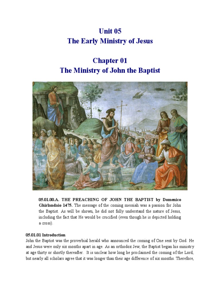 Mysteries of The Messiah 2 | PDF | Baptism | John The Baptist