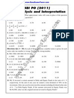 6.SBI PO (2011) (dfgdfgdfgData Interpretation).Text.marked.text.Marked