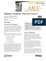 Industry Analysis: The Five Forces: Purdue