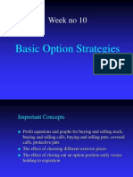 Basic Option Strategies