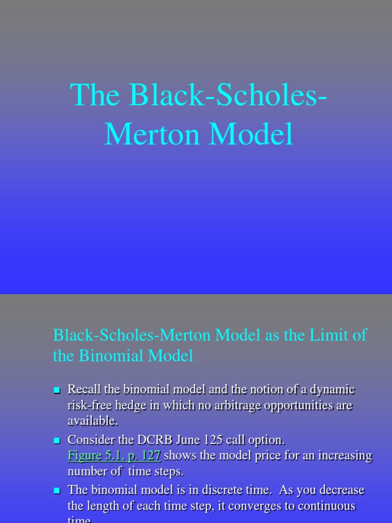 Black Scholes Model Greeks (Finance) BlackScholes Model