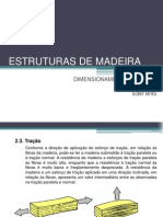 Exercicio Estruturas de Madeira - Aulas 10 e 11