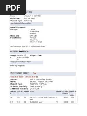 transcript