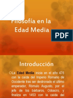 Filosofía en La Edad Media