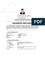 Curriculum Vitae Descriptivo