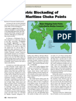 The Assymetric Blocking of The World's Maritime Choke Points