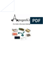 ApogeeKits Free Guide to Electronics Soldering