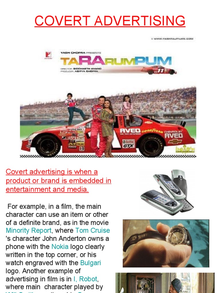 Covert Advertising PDF Video Games Television