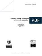 El Desafío Hacia El Gobierno Abierto en La Hora de La Igualdad