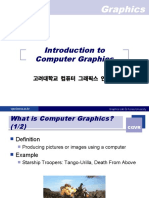 Introduction To Computer Graphics: CGVR - Korea.ac - KR