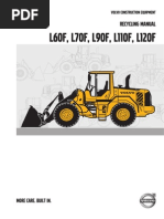 Download Volvo Wheel Loader Recycling Manual L60F L120F by not given SN222416908 doc pdf