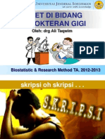 BRM2013-Riset Di Kedokteran Gigi (L1)