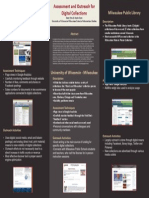 Assessment & Outreach For Digital Collections Poster (Seitz & Otto)