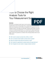 7-How to Choose Analysis Tools