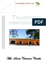 Situación Demográfica y Epidemiológica Del Municipio de Santa Catarina Cuixtla, Oaxaca 2013