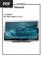 Sharp (Made in China) LC-60E69U Lcd Tv Service Manual