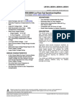 Datasheet Lm158 Low Power Dual Operational Amplifiers