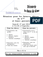 Réunion Futures 6èmes