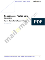 Negociacion Pautas Negociar 32826