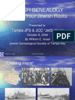 Jewish Genealogy For Jet Setters-Rev For IAJGS