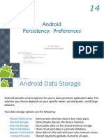 Android Chapter14 Preferences