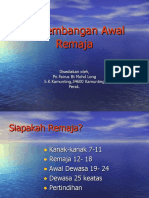 Download Perkembangan Awal Remaja by fairusmohdlong SN22249089 doc pdf