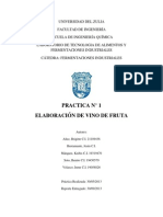 Informe Vino Fermentado Grupo 1