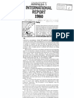 Amnesty International Report Italy On Year 1979